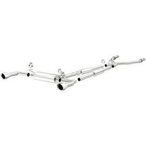 Magnaflow 15310 14 fits Infiniti Q50 V6 3.7L Cat-Back Polished Stainless Tips Dual Split Rear Exit Exhaust