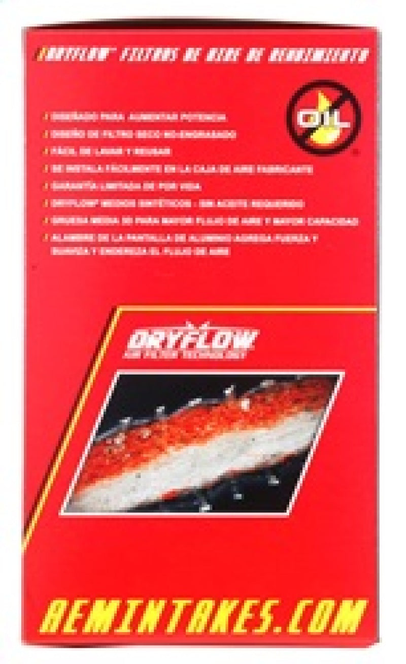 AEM  21-2039DK 3 inch x 9 inch DryFlow Air Filter