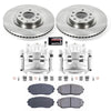 Power Stop KCOE5878A 11-15 fits Mazda CX-9 Front Autospecialty Kit w/Cals