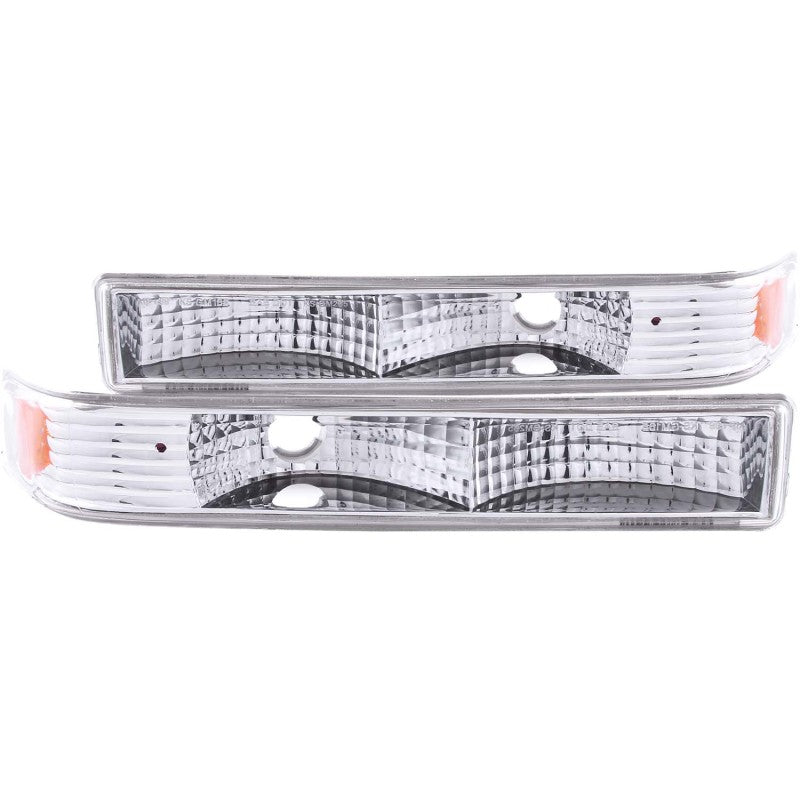 ANZO 511038 1905 fits Chevrolet 98-20 S-10 Euro Parking Lights Chrome