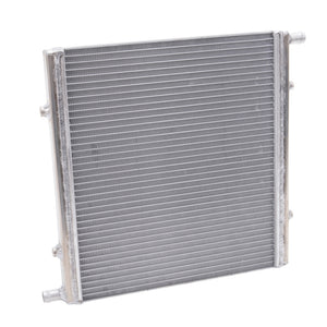 Edelbrock 15407 Heat Exchanger Single Pass Single Row 22 000 Btu/Hr 16In W X 16In H X 1 5In D Silver