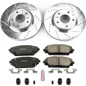 PowerStop K6971 fits Mazda 14-18 3 Front Z23 Evolution Sport Brake Kit