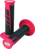 ProTaper 21662 Clamp-On 1/2 Waffle Grip - Red/Black