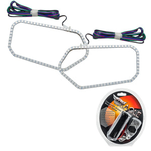 ORACLE Lighting 2244-330 Oracle Polaris RZR 07-16 LED Halo Kit - ColorSHIFT