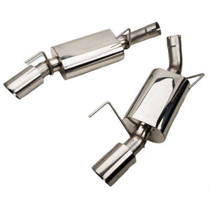 Kooks Headers 11306100 Kooks 05-09 Ford Mustang GT 4.6L 3V 2 1/2in SS Axle Back Exhaust w/ 4in Polished Slash Cut Tips