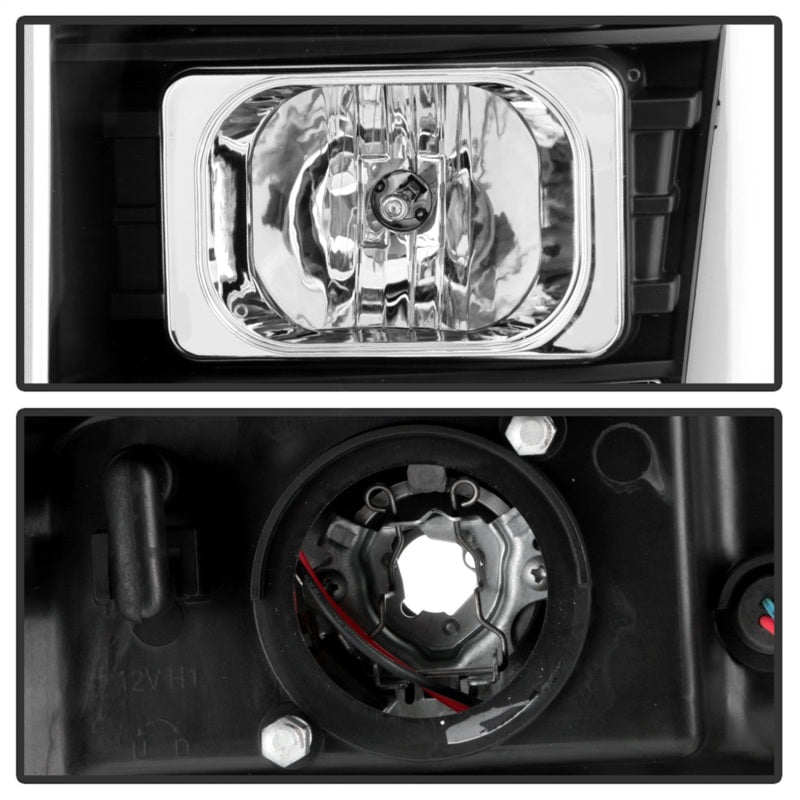Spyder 5087898 fits Ford 11-16 F250/350/450 V2 High-Power LED Headlights-White