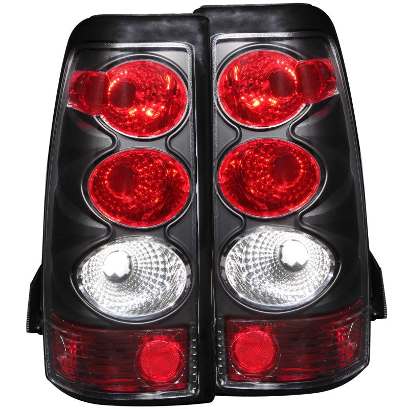 ANZO 211022 2006 fits Chevrolet 03-20 Silverado 1500 Taillights Black