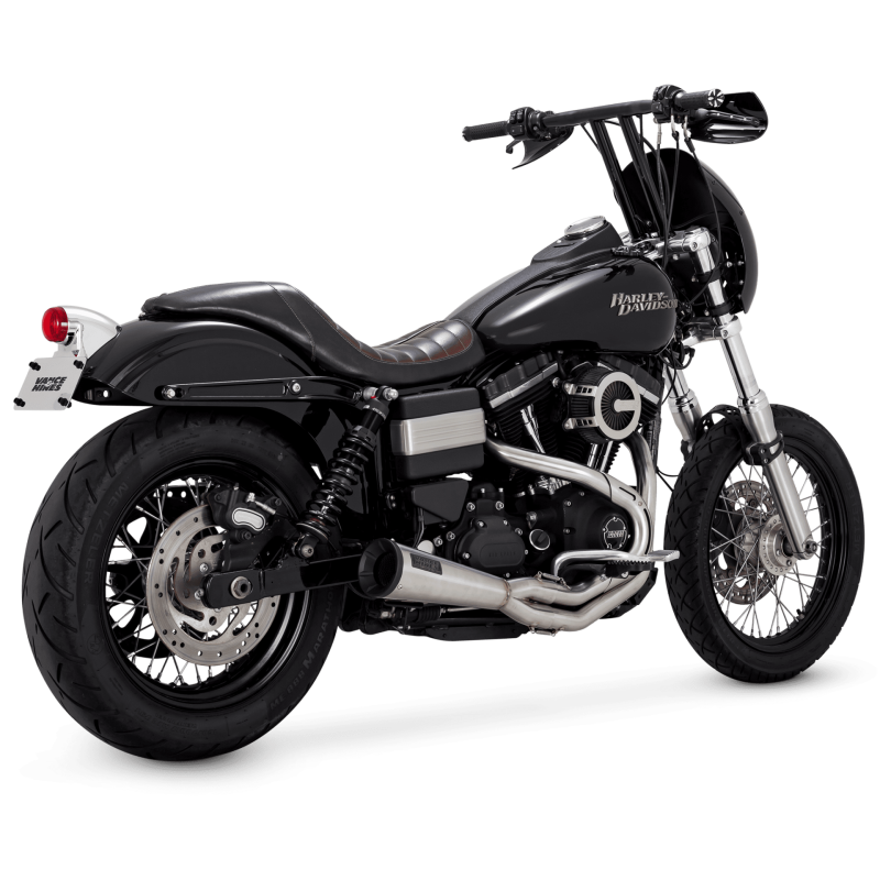 Vance and Hines 27325 Vance & Hines HD Dyna 91-17 Upsweep SS 2-1 PCX Full Sys