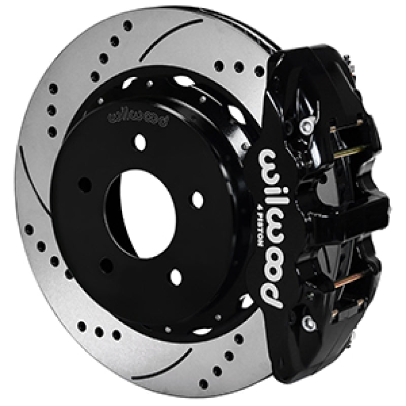 Wilwood 140-17673-D 88-98 fits GM C1500 Aero4 SRP Rear Brake Kit 14in Rotor