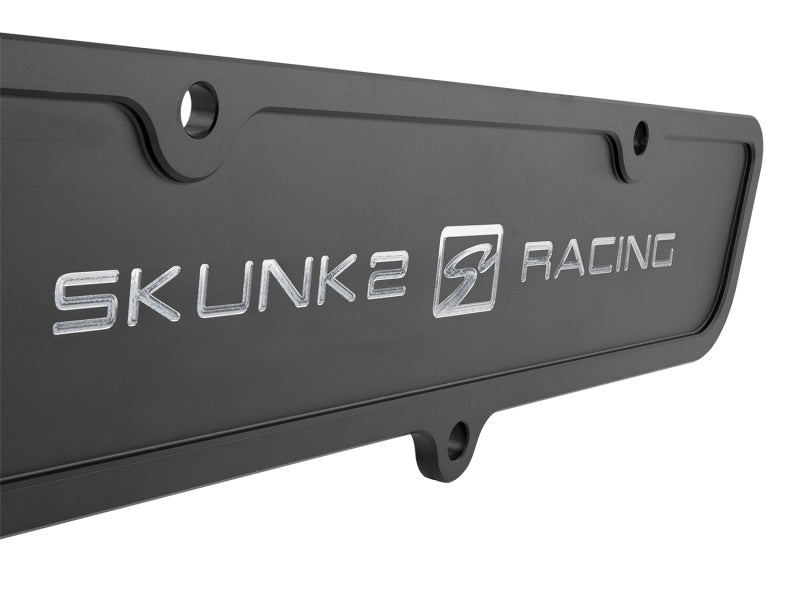 Skunk2 Racing 666-05-0100 Skunk2 Black Anodized Billet 6061 Aluminum Intake & Exhaust Port Covers - K-Series Cylinder Heads