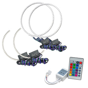 ORACLE Lighting 2381-504 Oracle fits Toyota Tundra 14-17 Dual Halo Kit - ColorSHIFT w/ Simple Controller