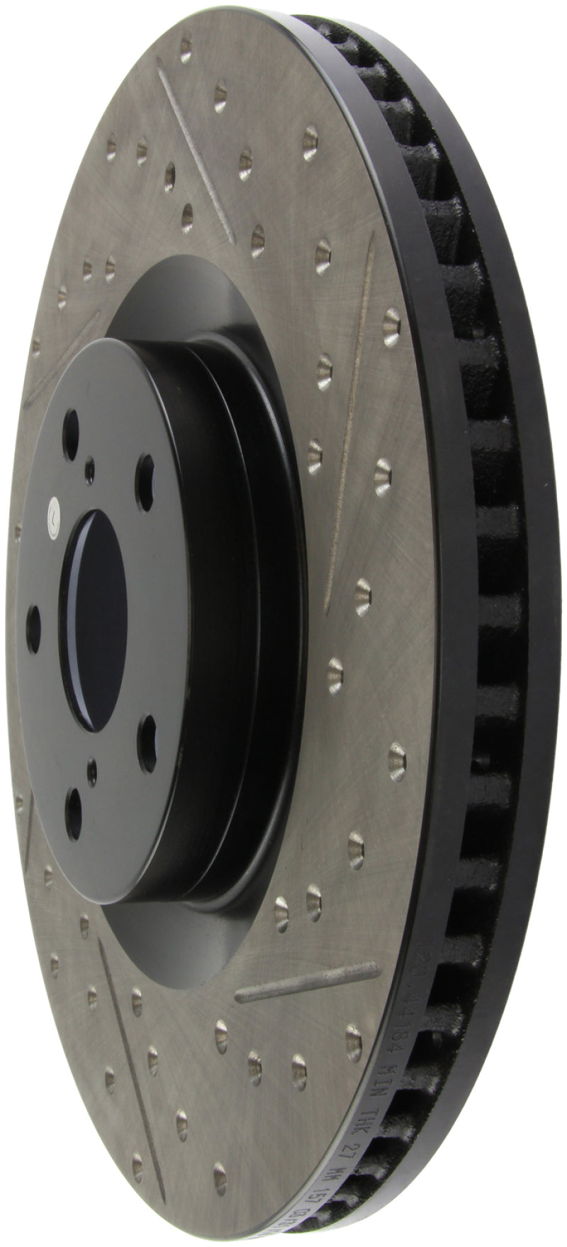 Stoptech 127.44184L 14 Lexus IS Slotted & Drilled Front Left Rotor