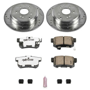 PowerStop K3098-26 07-09 fits Acura RDX Rear Z26 Street Warrior Brake Kit