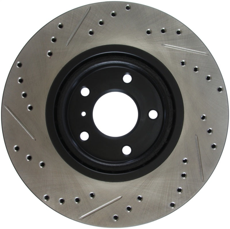 Stoptech 127.42080L 06-07 350Z / 05-07 G35 exp Sport/ 06-07 G35X SportStop Slotted & Drilled Front Left Rotor