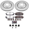 Power Stop 15-17 Lexus NX200t Front Z36 Coated Truck & Tow Brake Kit