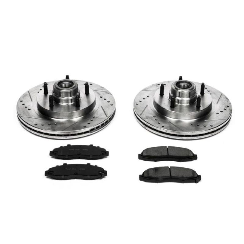 PowerStop K1863 fits Ford 97-00 F-150 Front Z23 Evolution Sport Brake Kit