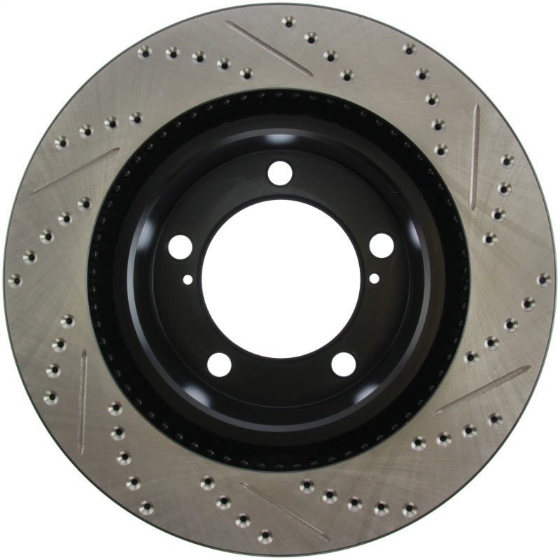 Stoptech 127.44162R Slotted & Drilled Sport Brake Rotor