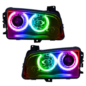 ORACLE Lighting 8179-334 Oracle 08-10 fits Dodge Charger SMD HL (HID) - ColorSHIFT w/o Controller