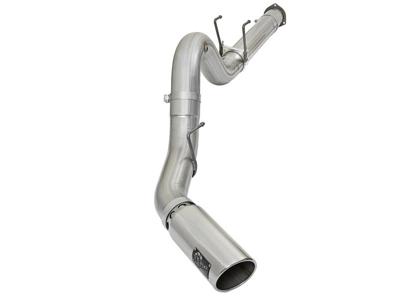 AFE 49-03090-P 5in DPF-Back Alum Steel Exhaust System w/Polished Tip 2017 fits