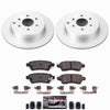 Power Stop 05-12 Nissan Pathfinder Rear Z23 Coated Brake Kit