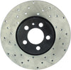 Stoptech 128.33059R 6/99-08 VW Beetle / 03-10 Beetle Convertible / 12/98-06 Golf GTI Right Front Drilled Rotor