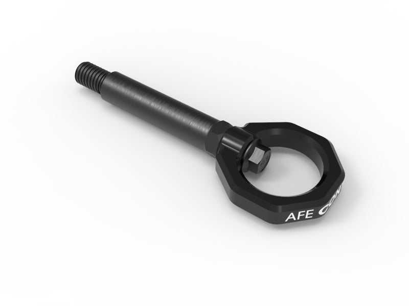 AFE 450-502002-B Control Rear Tow Hook Black fits BMW F-Chassis 2/3/4/M