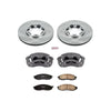 PowerStop fits Nissan 03-04 Frontier Front Autospecialty Brake Kit w/Calipers