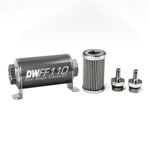 DeatschWerks 8-03-110-100K-516 Stainless Steel 5/16in 100 Micron Universal Inli