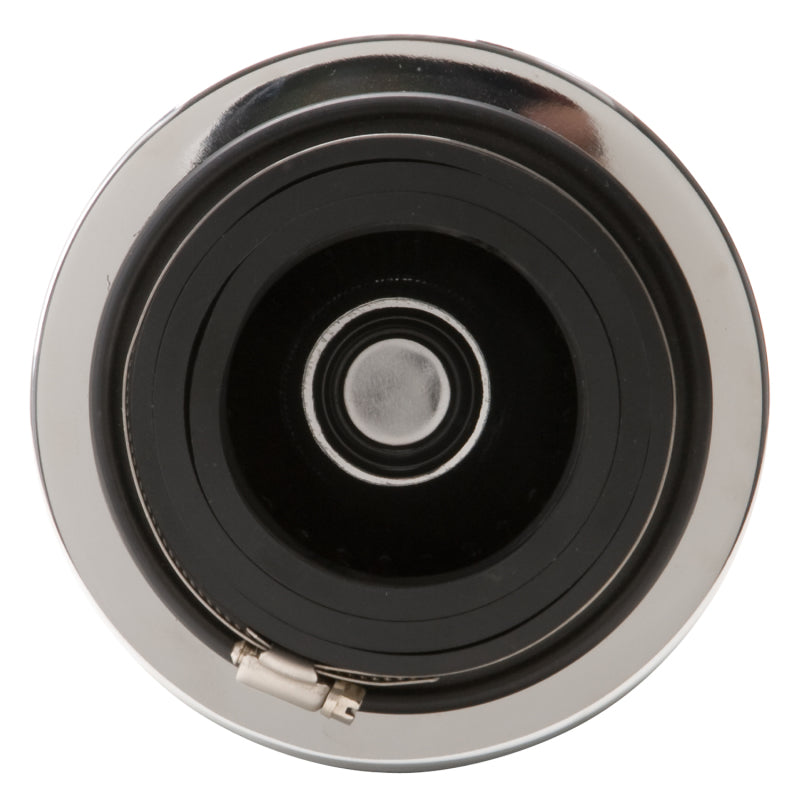 Edelbrock 43690 Air Filter Pro-Flo Series Conical 10In Tall Black/Chrome