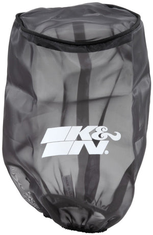 K&N Engineering RE-0810PK K&N Universal Round Tapered Filter Wrap - Blk - 6in Base ID x 4.625in Top ID x 9in Height