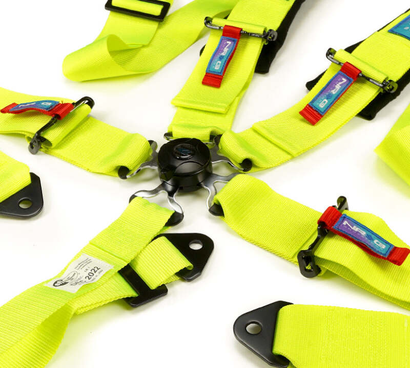 NRG SBH-B6PCNG SBH-B6PCNG SFI 16.1 5Pt 3 Inch Seat Belt Harness with Pads / Cam
