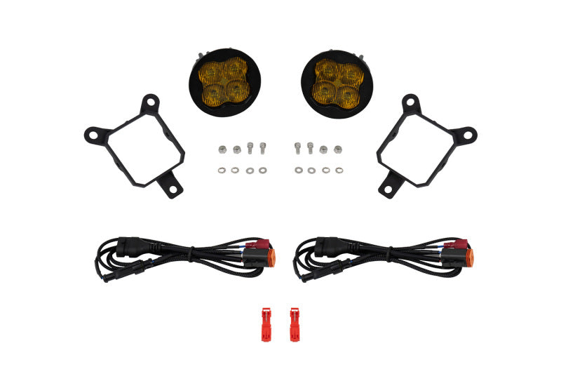 Diode Dynamics DD7989 2024+ fits Subaru Forester SS3 LED Sport Type Y Fog Light Kit - Yellow SAE