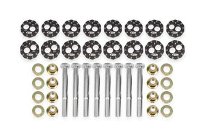 BMR Suspension WAK572 BMR 14-19 fits Chevrolet Corvette C7 Front & Rear Lower Control Arms Camber Bolt Kit - Blk Anodized