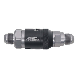 DeatschWerks 6-02-0224-B 10AN Male Flare Quick Disconnect Dry Break Fitting - 2