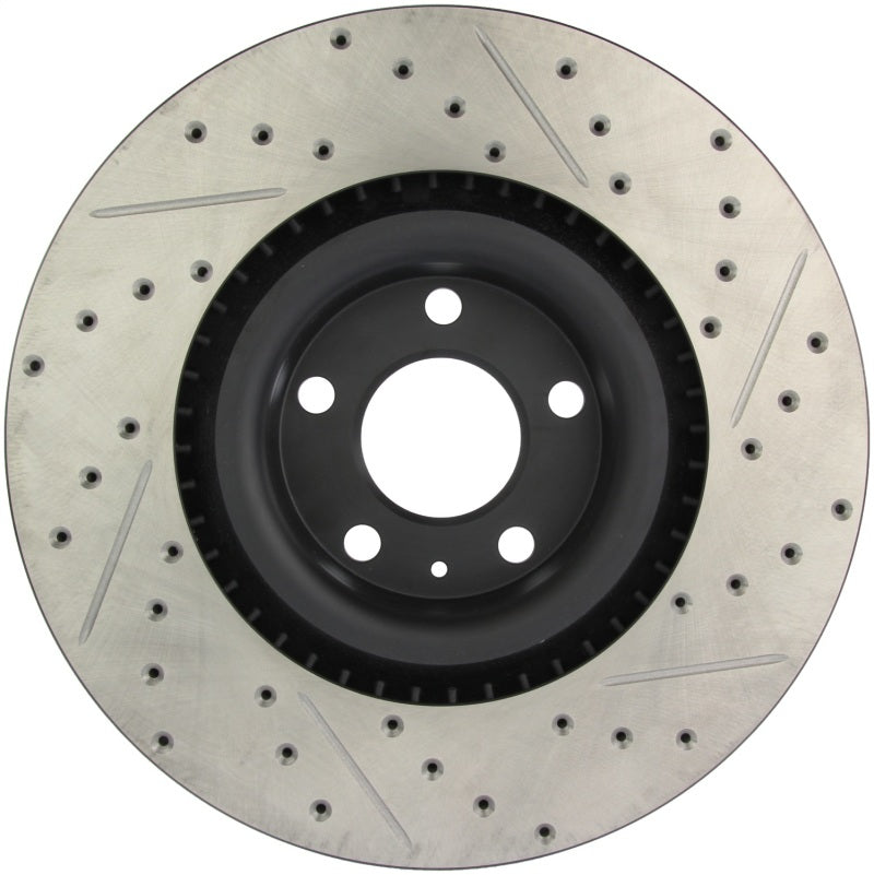 Stoptech 127.33087R Slotted & Drilled Sport Brake Rotor