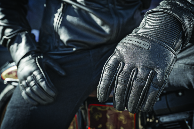 Speed and Strength 880460 Off the Chain Leather Gloves Black - Small
