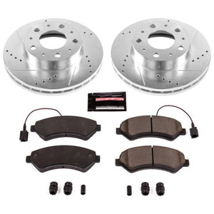 PowerStop fits Ram 14-19 ProMaster 1500 Front Z23 Evolution Sport Brake Kit