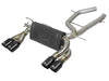 AFE 49-36338-B orce-Xp 2-1/2in SS Axle Back Exhaust w/Black Tips 15+ fits BMW M