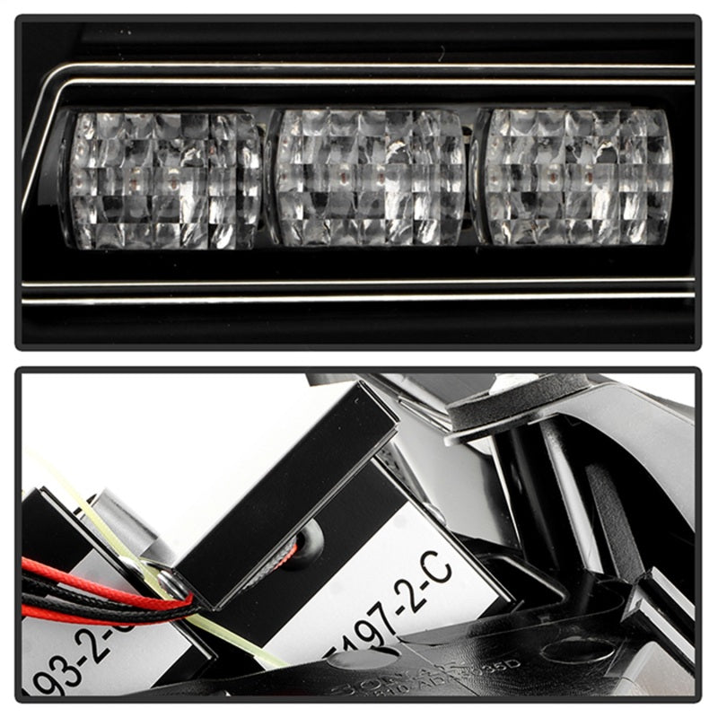 Spyder 5089069 09-13 fits Audi A3 Full LED Tail Lights - Black (ALT-YD-AA309-LE