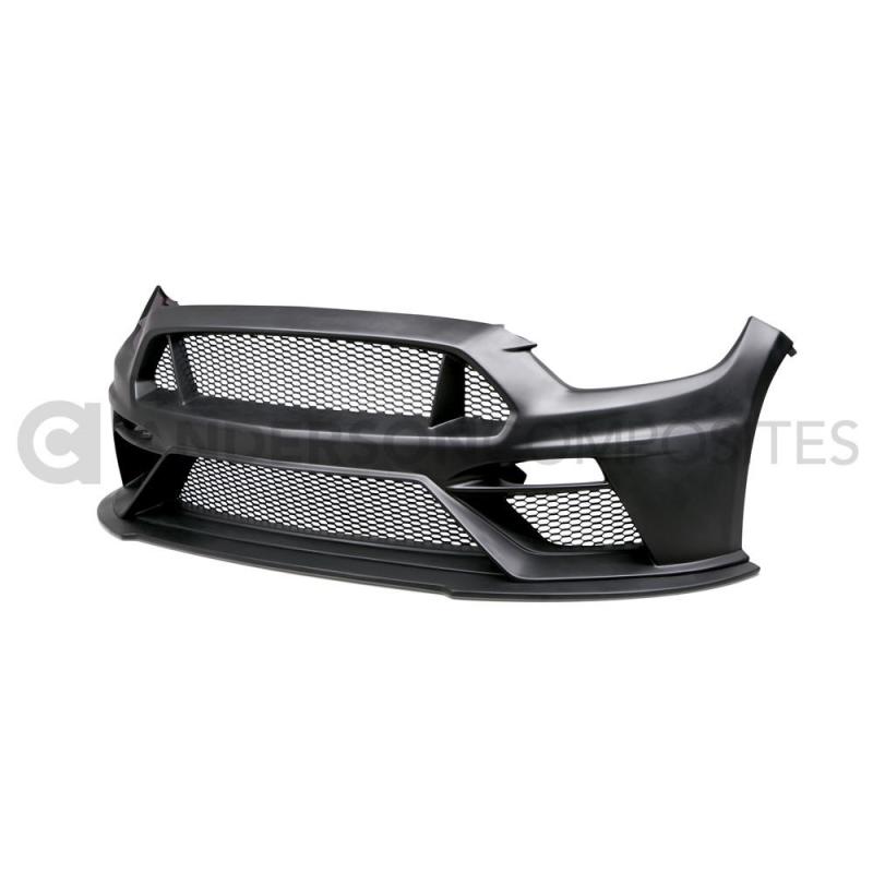 Anderson Composites AC-FB15FDMU-TT-GF fits Ford 15-17 Mustang Type-TT Front Bumper Fiberglass