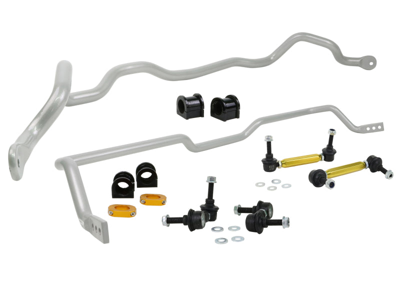 Whiteline BMK009 fits Mitsubishi 03-06 Lancer EVO / 05-06 EVO MR/RS Front & Rear Sway Bar Kit w/24mm Rear