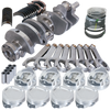 Eagle 14803030 fits Ford 351C 3.850in Crank 6.000in H-Beam -20cc Step Dish 4.030in Pistons Rotating Assembly