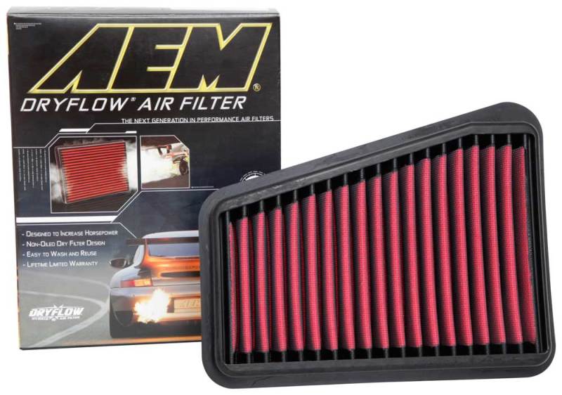 AEM 28-50067 2018 fits Kia Stinger GT 3.3L TT V6 DryFlow Air Filter (Left Side)