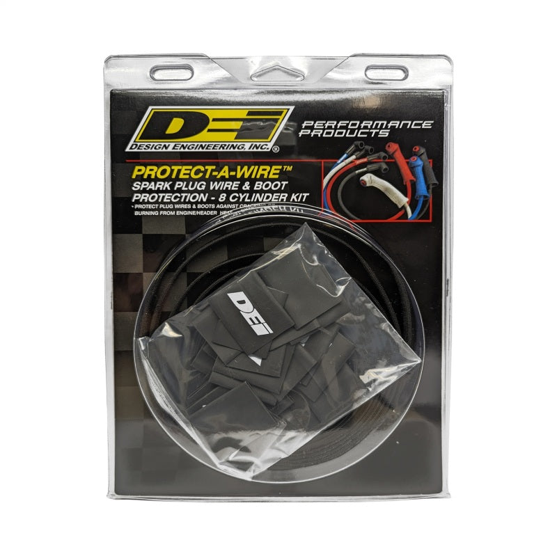 DEI  10612 Protect-A-Wire 8 Cylinder - Black