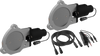 QTP QTEC70 3.5in Bolt-On QTEC Dual Electric Cutout Valves - Pair