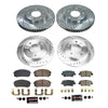PowerStop K8808 fits Hyundai 21-22 Elantra Front & Rear Z23 Evolution Brake Kit