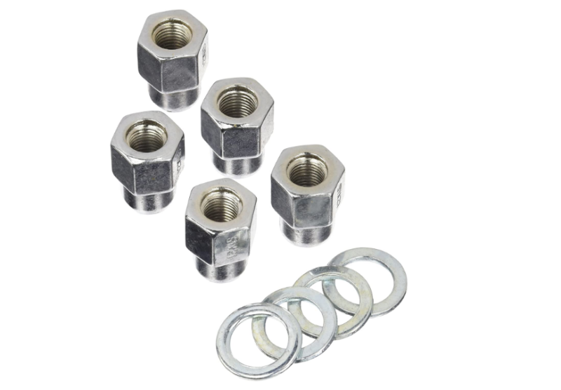 Weld 601-1452 Open End Lug Nuts w/Centered Washers 12mm x 1.5 - 5pk