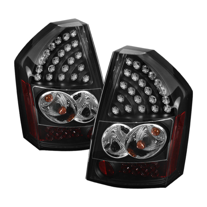 Spyder 5034373 fits Chrysler 08-10 300C LED Tail Lights Black ALT-YD-C308-LED-B