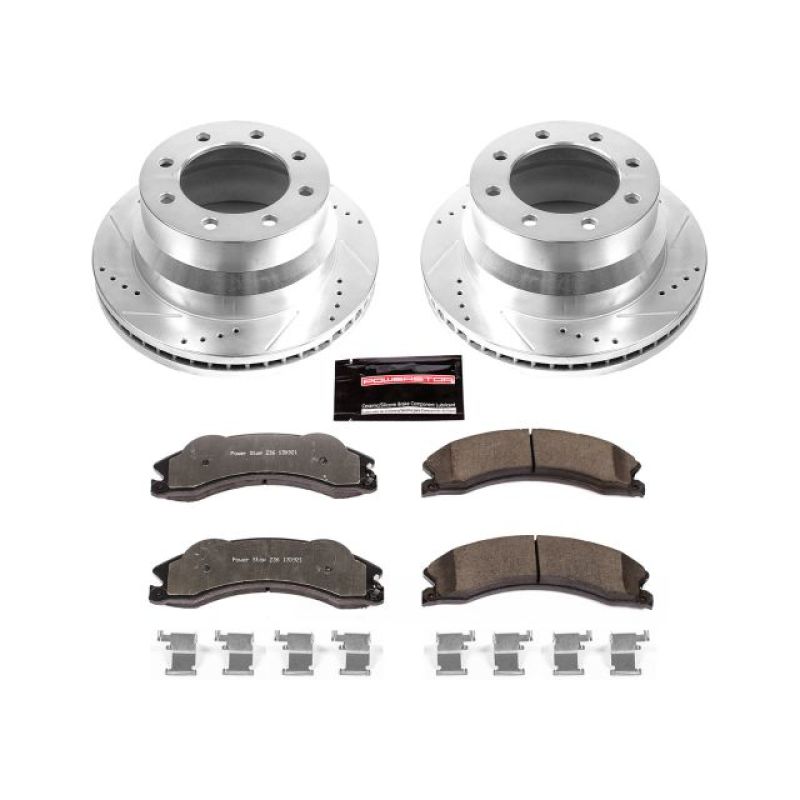 Power Stop K6257-36 09-20 fits GMC Savana 4500 Rear Z36 Truck & Tow Brake Kit