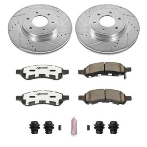 PowerStop K1453 26 fits Chevrolet Trailblazer Front Z26 Street Warrior Brake Kit
